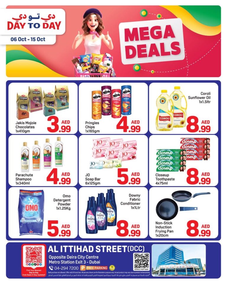 Day to Day Deira Leaflet cover page