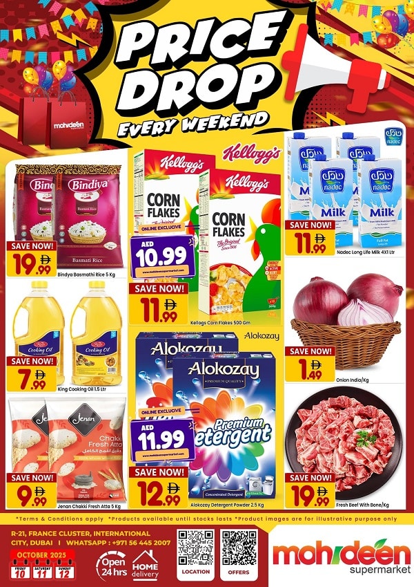 Mohideen Supermarket leaflet cover page