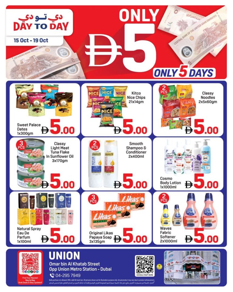 Day to Day Union Leaflet cover page